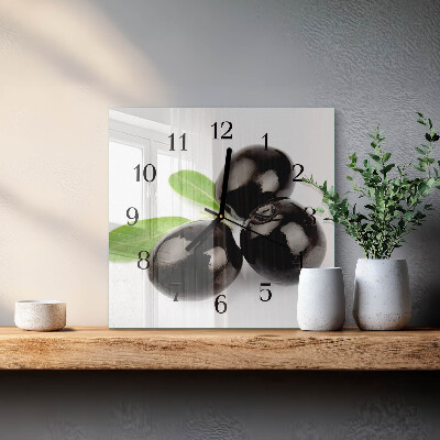 Orologio quadrato Olive