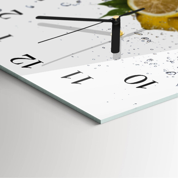 Orologio quadrato limoni
