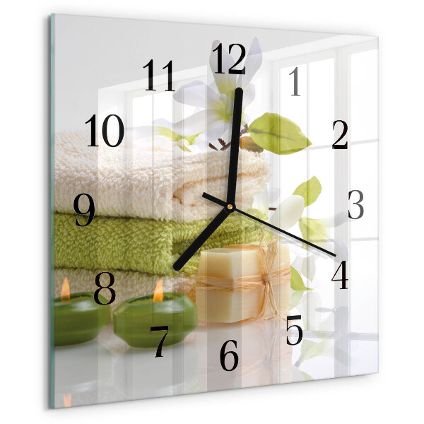 Orologio quadrato Sapone da spa