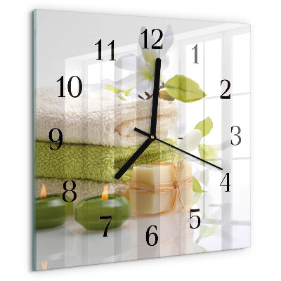 Orologio quadrato Sapone da spa