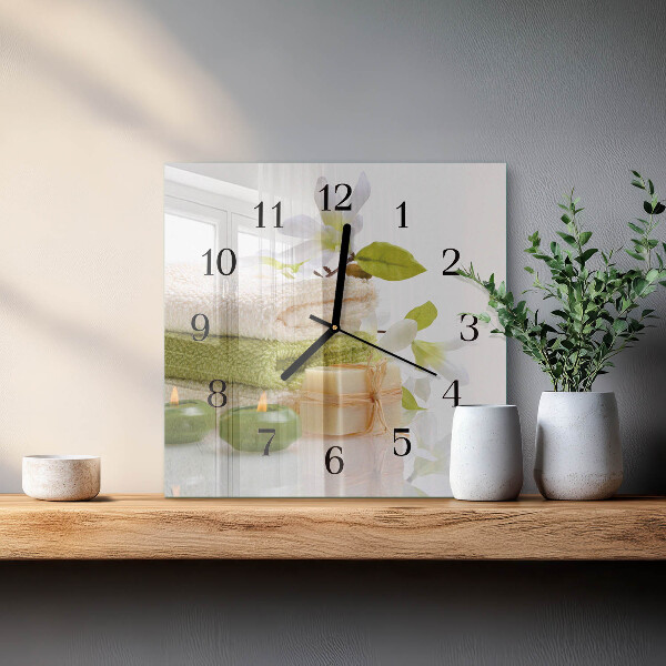 Orologio quadrato Sapone da spa
