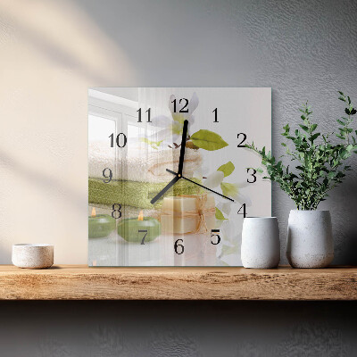 Orologio quadrato Sapone da spa
