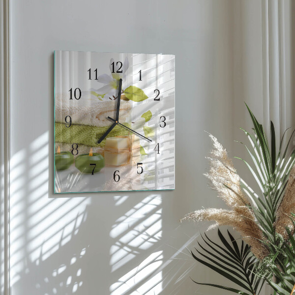 Orologio quadrato Sapone da spa