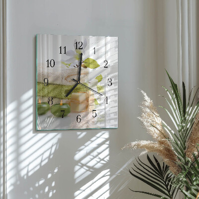 Orologio quadrato Sapone da spa