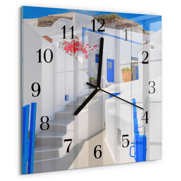 Orologio quadrato Santorini