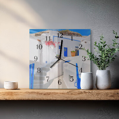 Orologio quadrato Santorini
