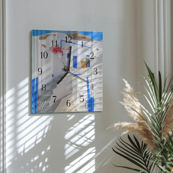 Orologio quadrato Santorini