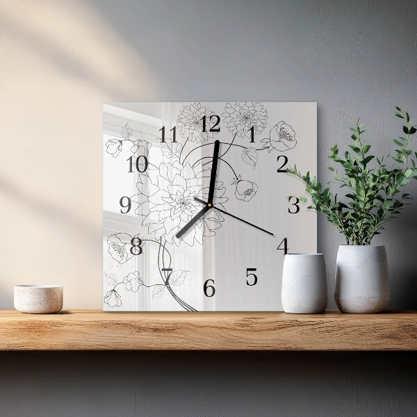 Orologio quadrato Mobili