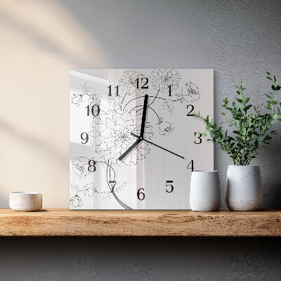 Orologio quadrato Mobili