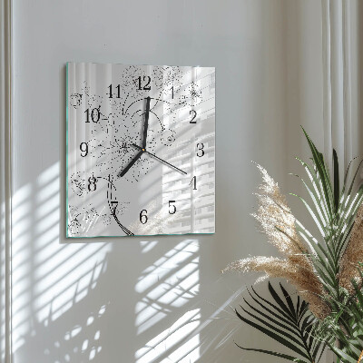 Orologio quadrato Mobili