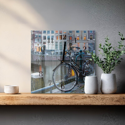 Orologio quadrato Bicicletta
