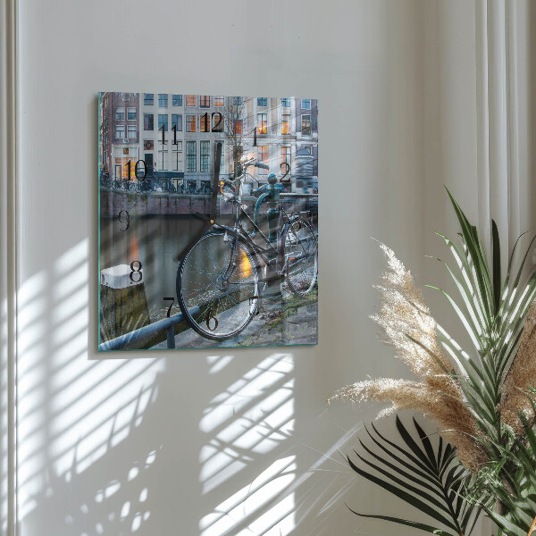 Orologio quadrato Bicicletta