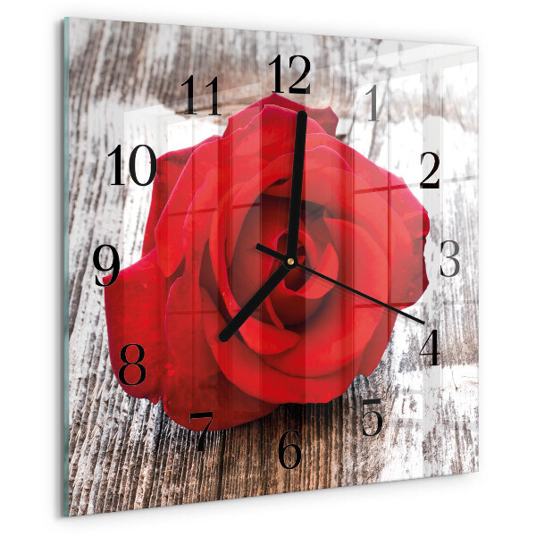 Orologio quadrato Rosa