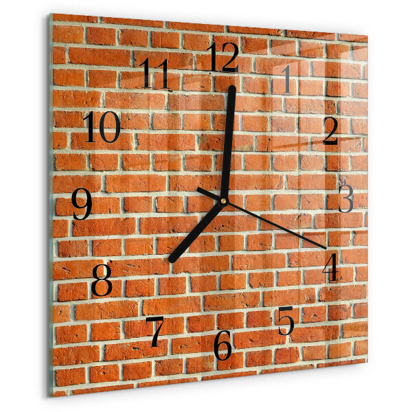Orologio quadrato Mattone