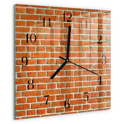 Orologio quadrato Mattone