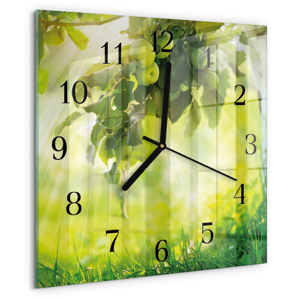 Orologio quadrato Albero di mele