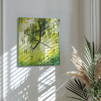 Orologio quadrato Albero di mele