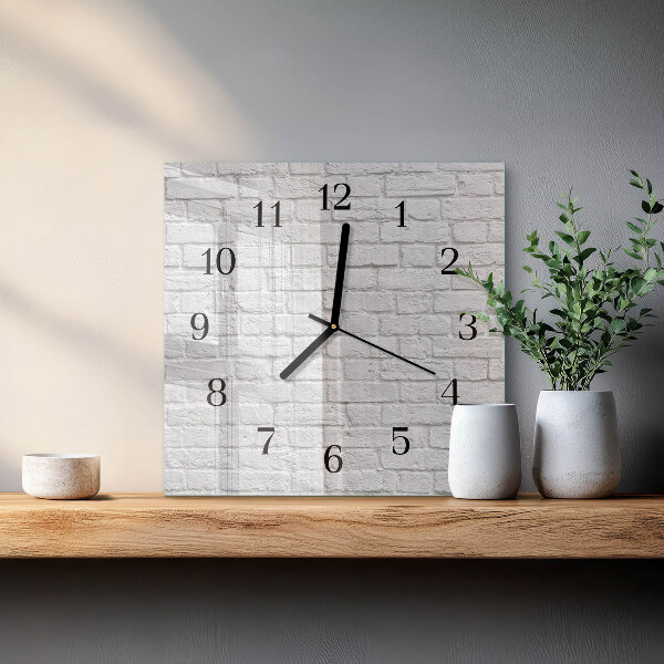 Orologio quadrato Mattone