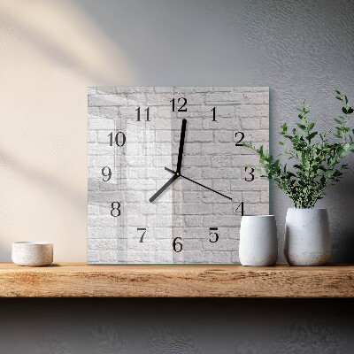 Orologio quadrato Mattone