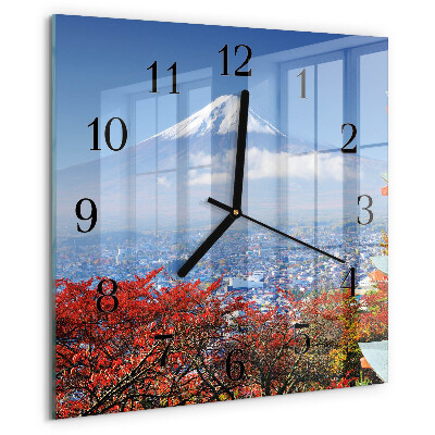 Orologio quadrato Montagna