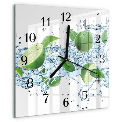 Orologio quadrato Carbonato di calcio