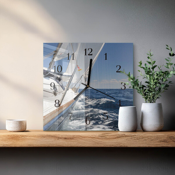 Orologio quadrato Yacht