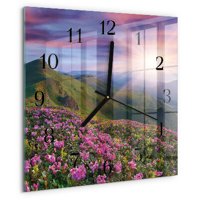 Orologio quadrato Paesaggio