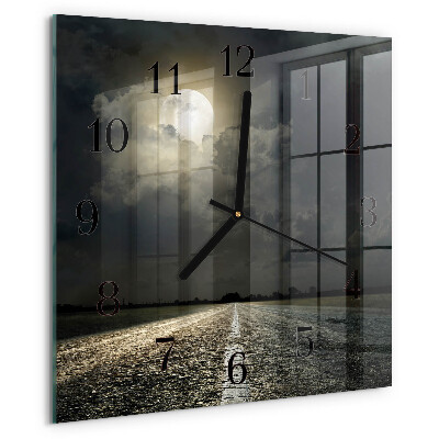 Orologio quadrato Percorso della Luna