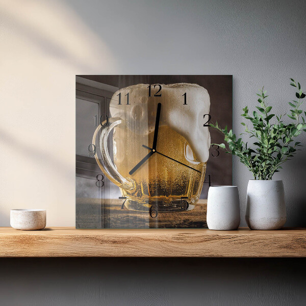 Orologio quadrato Birra