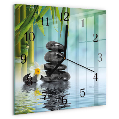 Orologio quadrato Pietre