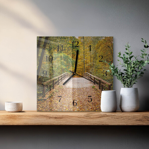 Orologio quadrato Ponte della foresta