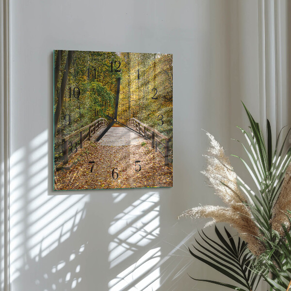 Orologio quadrato Ponte della foresta
