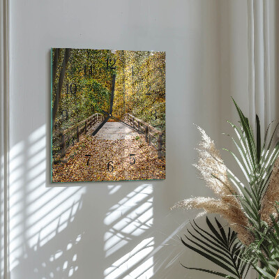 Orologio quadrato Ponte della foresta