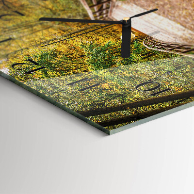 Orologio quadrato Ponte della foresta