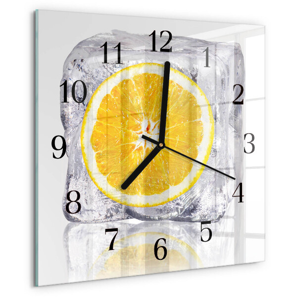 Orologio quadrato Gelato all'arancia