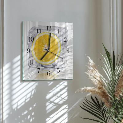 Orologio quadrato Gelato all'arancia
