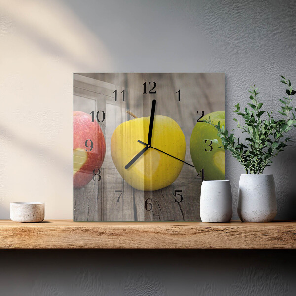 Orologio quadrato Mele