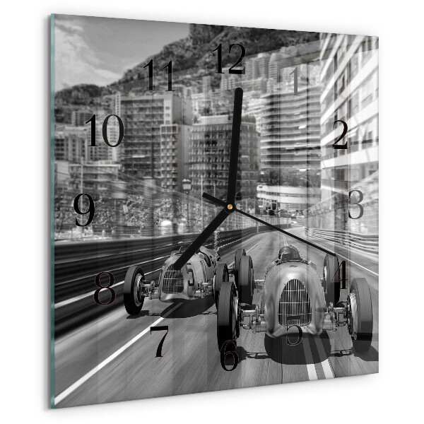 Orologio quadrato Auto da corsa