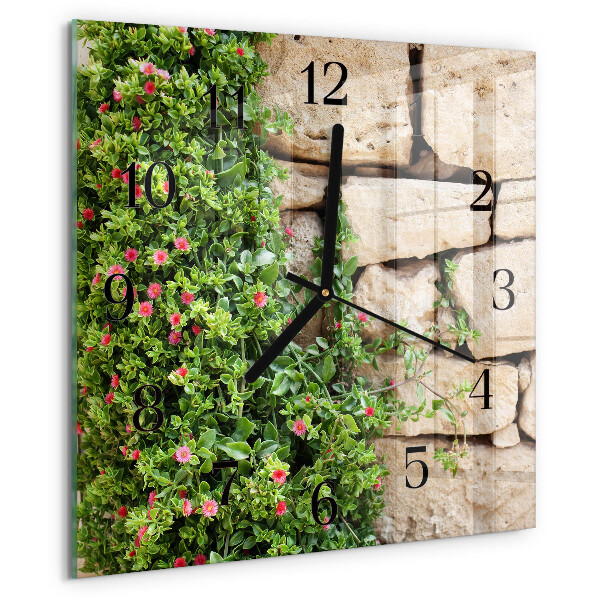 Orologio quadrato Pietre della natura