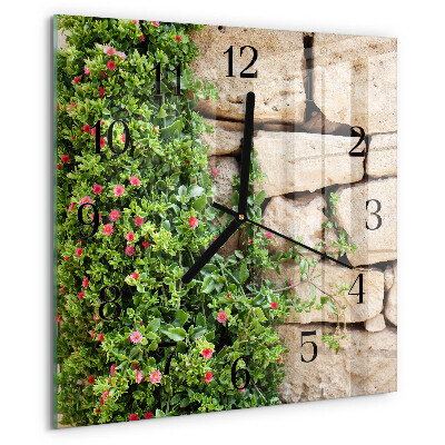 Orologio quadrato Pietre della natura