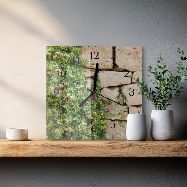 Orologio quadrato Pietre della natura
