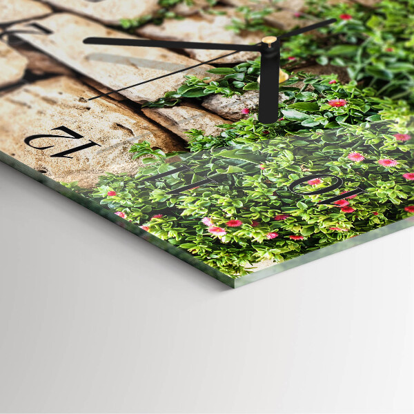 Orologio quadrato Pietre della natura