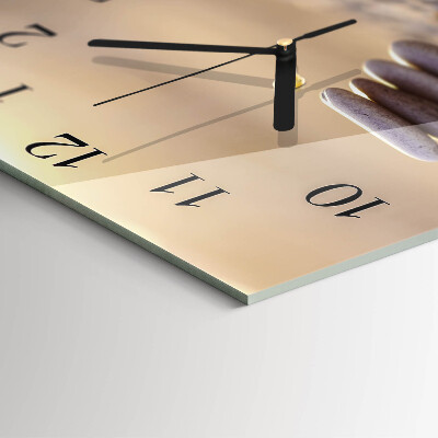 Orologio quadrato Pietre