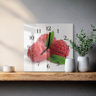 Orologio quadrato Lamponi