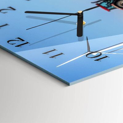 Orologio quadrato Campo di trattori