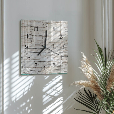 Orologio quadrato Clinker