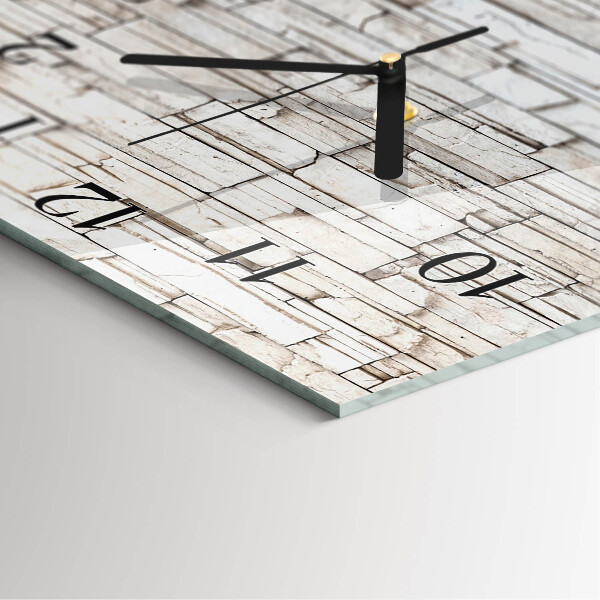 Orologio quadrato Clinker