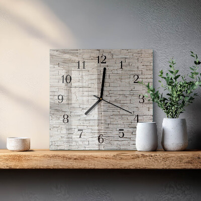 Orologio quadrato Clinker