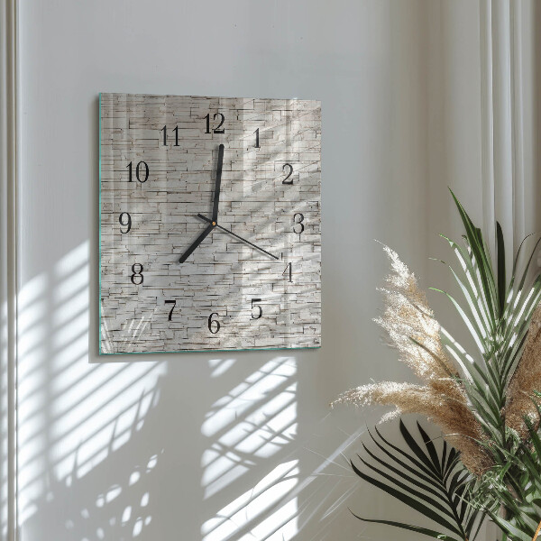 Orologio quadrato Clinker