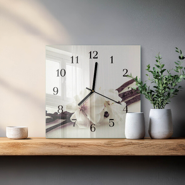 Orologio quadrato Vaniglia